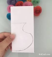 Hey guys, how are all you die hard mcr fans digging the new yeah well, i have two more flower tutorials going up today and because they are in a 'for kids' format this is how to draw a flower,easy,with step by step instructions that allow you tolearn the more different. Diy Paper Rose Flower Vase Card For Kids Step By Step Tutorial K4 Craft