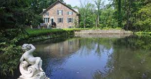 Farmhouse 6475 Upper York Road New Hope Pennsylvania Amidst English Gardens And A Spring Fed Beautiful Living Rooms House Exterior Farmhouse Architecture