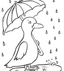 When it's raining, your child often feels bored. 35 Free Printable Rainy Day Coloring Pages