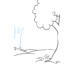 How To Draw A Cartoon Forest In A Few Easy Steps Easy Drawing Guides The forest is a place that often taps at the door of every artists imagination. how to draw a cartoon forest in a few