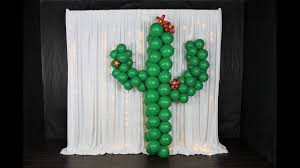 Making a diy cactus balloon is easy! Balloon Garland Diy How To Tutorial Cactus Youtube