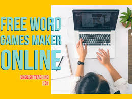 Whether you're a kid looking for a fun afternoon, a parent hoping to distract their children or a desperately procrastinating college student, online games have something for everyone, and they don't have to cost you a penny. Free Word Games Maker Online English Teaching 101