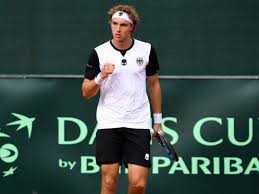 An animal preserved by means of taxidermy. Jan Lennard Struff Drop Volley Hit