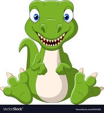 Dinosaur birthday boy vector set. Little Dino Cartoon Novocom Top