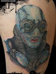 Abe sapien tattoo photo design. Tattoo Of Hellboy Movies Comics