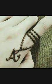 Mehndi designs for kids, rose mehndi designs, finger henna designs. My First Letter Beautiful Hands Pinterest Mehendi Hennas And Mehndi