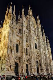Duomo Di Milano Milan Cathedral At Night Milan Italy Milan Cathedral Cathedral Visit Italy