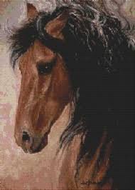 Maybe you would like to learn more about one of these? Brown Horse Wild Blonde Mane Counted Cross Stitch Pattern Pdf Embroidery Sewing Needlecraft Lifepharmafze Com