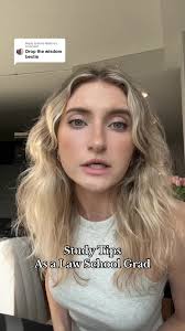 Study Plan for Law Students