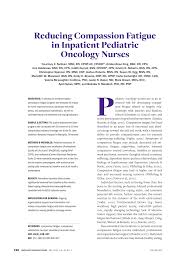The average salary of a pediatric neurosurgeon in oklahoma is 350k a year. Pdf Reducing Compassion Fatigue In Inpatient Pediatric Oncology Nurses
