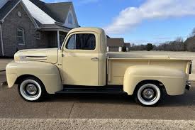 Image result for Chrome Yellow 1950 Ford Truck