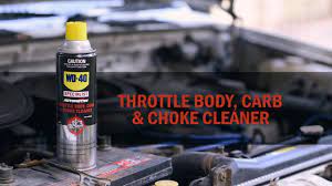 Throttle Body Carb Choke Cleaner Wd 40 Specialist Automotive Range Youtube