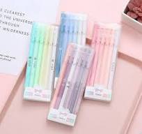 Grandest Birch 6Pcs Gel Pens Comfortable Grip Smooth Ink ...