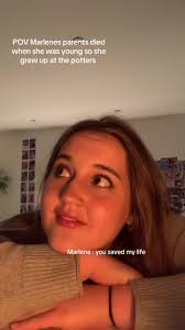 Marlene nearly fell off her broom and James caught her #marauders #fluff  #jamespotter #fyp