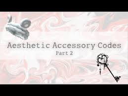 Roblox bloxburg glasses codes pin by emily g on bloxburg codes in 2020 roblox codes roblox pin on roblox codes roblox series 2 reese mcblox 3 minifigure includes online code. Roblox Aesthetic Accessories W Codes 2 Youtube