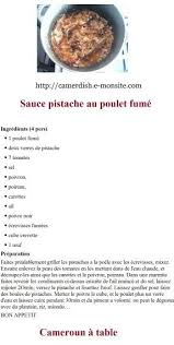 Sauce Pistache Camerounaise Recette African Food Food Cooking