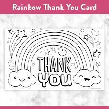 Print off the thank you card on colored paper of your choice and add a little bit of your own flourish with anything from your kids' colored pencils to some these are two very different printable thank you cards but they both look great. Printable Coloring Thank You Cards Thank You Card Template Printable Thank You Cards Free Thank You Cards