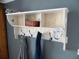 Handmade Shabby Chic Coat And Hat Rack Coat And Hat Rack Custom Furniture Hat Shelf Ideas