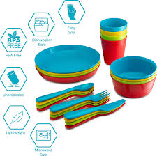 When designing your tablescape, you can go for several styles, but the most popular and traditional is light plates against a darker table and. Plastic Plates And Bowls Set Www Macj Com Br