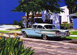 by eizin suzuki alleys at hamilton beach 夏 風景 鈴木英人 夏 絵