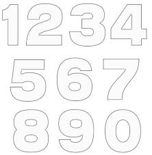 No of printable alphabet stencils: Block Letters And Numbers Printable Novocom Top