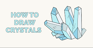 Free drawing pics, silhouettes, coloring pages, vector cliparts, icons & drawing tutorials. How To Draw Crystals Really Easy Drawing Tutorial