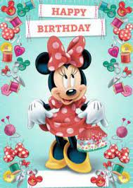 Das schleifchen steht der maus doch super, oder? Happy Birthday Happy Birthday Disney Happy Birthday Greetings Disney Birthday Wishes
