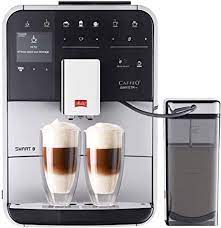 Ese coffee pods contain between 6.7 to 7.5 grams of coffee and with a normal weight of 7 grams. Melitta Caffeo Barista Ts Smart F850 101 Fully Automatic Coffee Machine With Milk Container Smartphone Control With Connect App One Touch Function Pro Aqua Filter Technology Silver Amazon De Home Kitchen