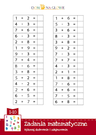 Start studying dodawanie i odejmowanie w zakresie 100. Dodawanie I Odejmowanie W Zakresie 10 Pdf Dom Na Glowie