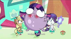 At least, i think it's the latest. 2434811 Safe Screencap Applejack Rarity Twilight Sparkle Alicorn Earth Pony Pony Unicorn Don T Look A Gif Horse In The Mouth My Little Pony Pony Life Pony Life Air Inflation Animated Balloon