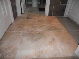 Do You Wonder How Large Tiles Will Look In A Small Room See For Yourself House Flooring Tile Floor Wood Floor Design