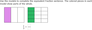 Next, we'll explain that you can multiply the numerator and denominator of a fraction by any number as long as you do it to both the top and bottom. Ixl Find Equivalent Fractions Using Area Models 5th Grade Math