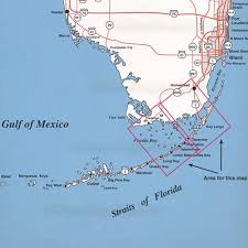 Top Spot Fishing Map N207 Florida Bay Upper Keys Area