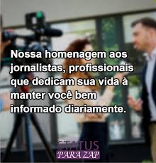 O trabalho do jornalista é chamado jornalismo. Bcoxfobtg43h3m