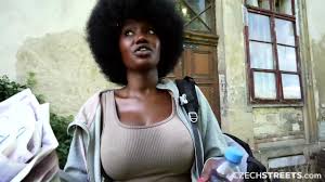 Czech Streets 152; Quickie With Cute Busty Black Girl - Lexi Luv