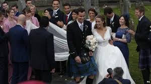 Andy murray's current girlfriend is kim sears. Andy Murray Marries Girlfriend Kim Sears In Dunblane Bbc News