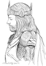 Return Of The King Lotr Art Hobbit Art King Drawing
