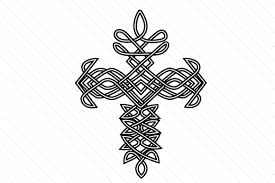 Get crafting with your cricut or any other cutting machines for crafty projects. Celtic Cross Svg Cut File By Creative Fabrica Crafts Creative Fabrica