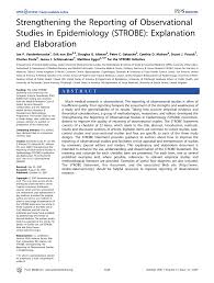 The following data set represents 24 observations. Pdf Explanation And Elaboration Document For The Strobe Vet Statement Strengthening The Reporting Of Observational Studies In Epidemiology Veterinary Extension