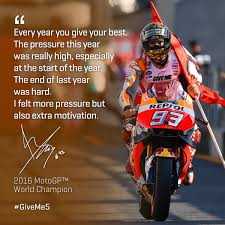 The Pressure This Year Was Really High Marc Marquez Marquez Motogp