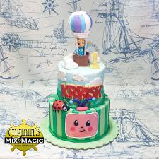 Birthday comes once in a year and there would be nothing more sweet then making it the most memorable day for the birthday boy. Cocomelon Air Balloon 21st Birthday Cake Alcohol Baby Boy 1st Birthday Party Boys 1st Birthday Cake