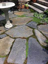 Patio with the concept of natural landscaping look will be identically looked with any natural having a perfect patio by having flagstone diy is really possible. Goshen Stone Patio In Peterborough Natural Stone Patio Patio Stones Stone Patio Designs