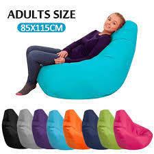 This chair is great for both children and adults. Only Cover Waterproof Bean Bag Cover Chair Indoor Outdoor Gamer Beanbag Seat Adult Kids Sizes Shopee Singapore