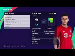 Musiala goat's fut champions statistics and history. Jamal Musiala Face E Football Pes 2021 Bayern Munich Youtube