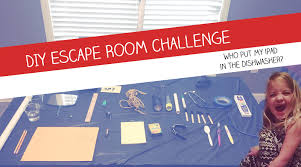 However, it could also work with adults who are not overly familiar with the bible. Who Put My Ipad In The Dishwasher Diy Escape Room Challenge