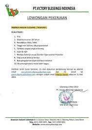 Produk utama kami adalah tas kantong plastik dengan merk utama ekonomis. Loker Temanku Nih Loker Harian Buat Posisi Pekerja Facebook