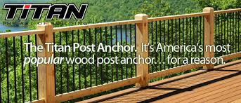 See more ideas about handrail brackets, handrail, bracket. Titan Post Anchor Wood Posts Install Fast Easy Code Compliant