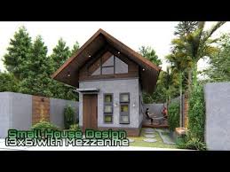 Small House Design 3x6 Meters With Mezzanine Youtube Small House Small House Design House Design