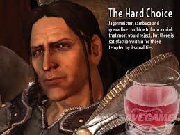 Save Game's Dragon Age Cocktails