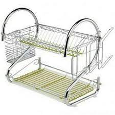 Untuk anda yang ingin membuat lemari dapur seperti pada gambar berikut ini akan kami sampaikan beberapa informasi mengenai lem lemari dapur kabinet dapur dapur. Stainless Steel Rak Piring 2 Tingkat New Arrival Shopee Indonesia